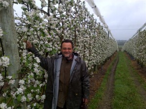 Production de pommes Bio par Le Biau Verger, près d'Angers, Maine-et-Loire