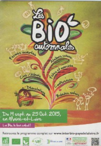 affiche bio automnale